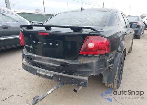 2013 Dodge Avenger Sxt z USA, uszkodzony, nr VIN 1C3CDZCB6DN628242